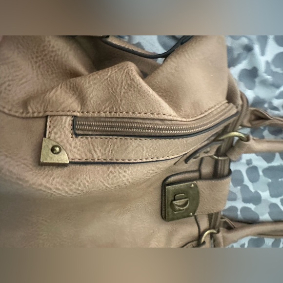 BLACK RIVET LARGE BROWN GENUINE LEATHER 4 COMPARTMENT PURSE 👛 - Picture 8 of 14